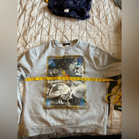 Vintage Fury brand wilderness wolf sweatshirt - Picture 3 of 9